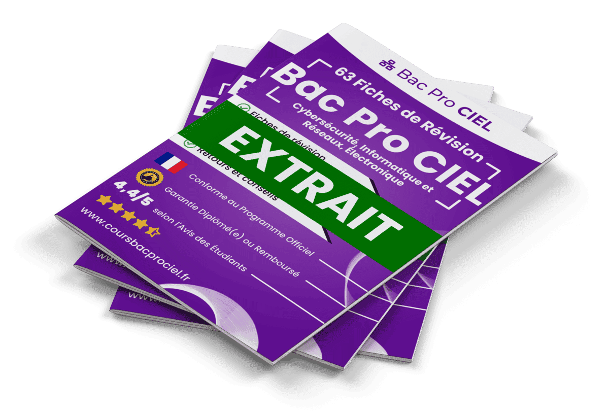 15 Fiches Révision gratuites Bac Pro CIEL